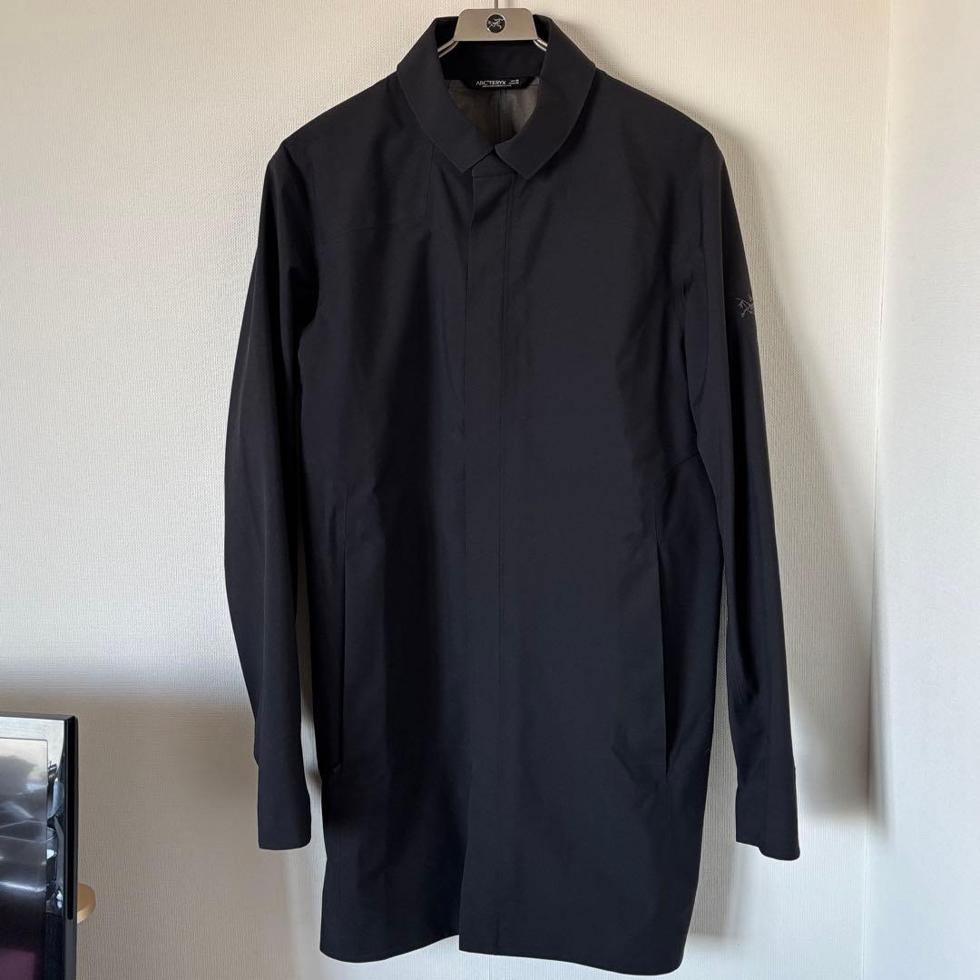 極美品 廃盤品 アークテリクス ケッペル トレンチコートゴアテックス ブラック