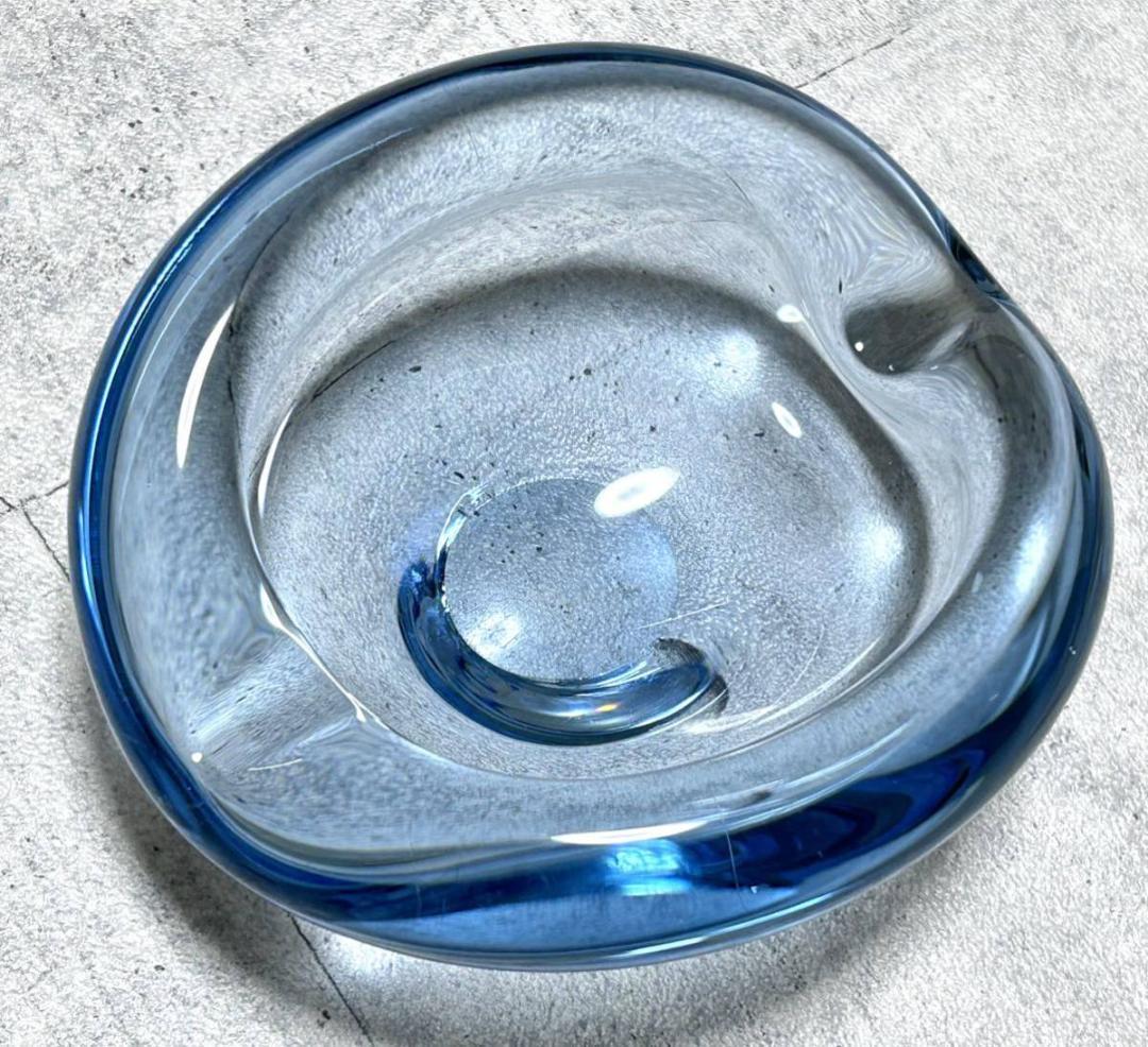 ホルムガード ガラス灰皿 ヴィンテージ アンティーク デンマーク