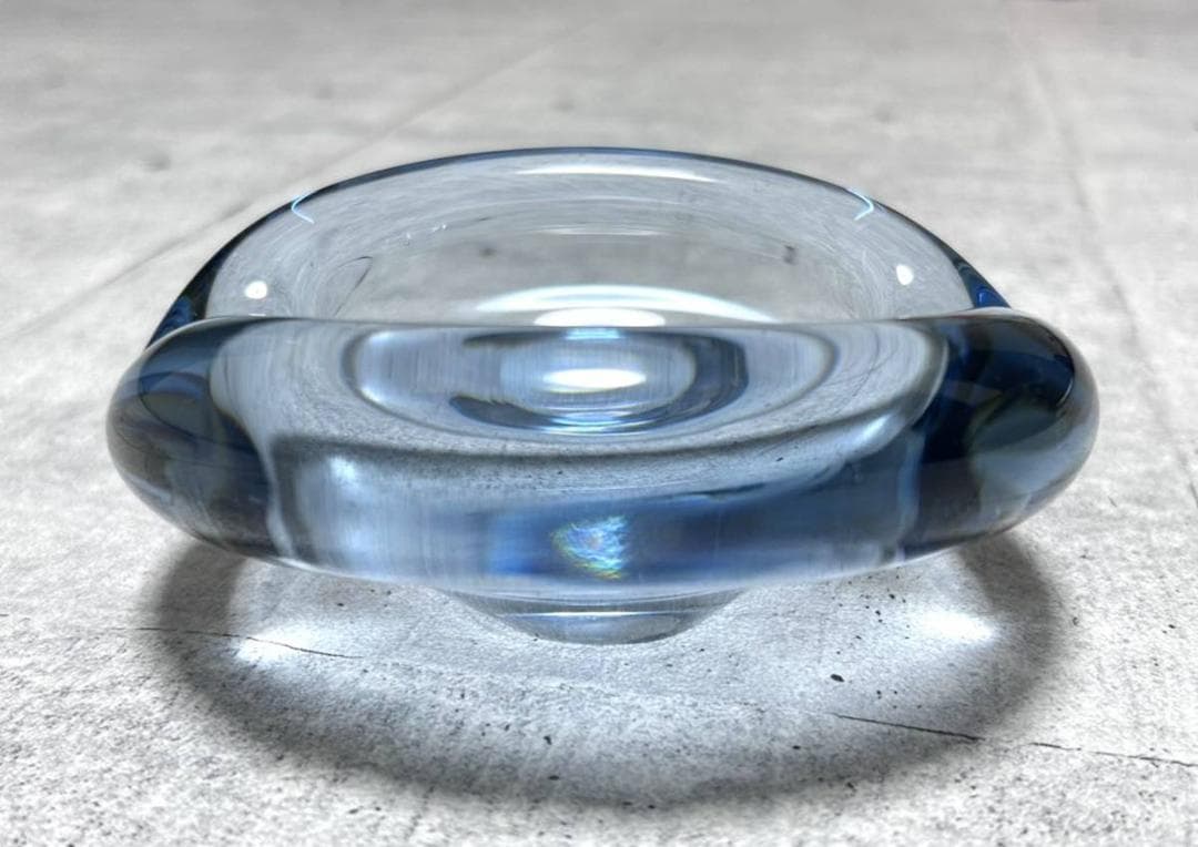 ホルムガード ガラス灰皿 ヴィンテージ アンティーク デンマーク