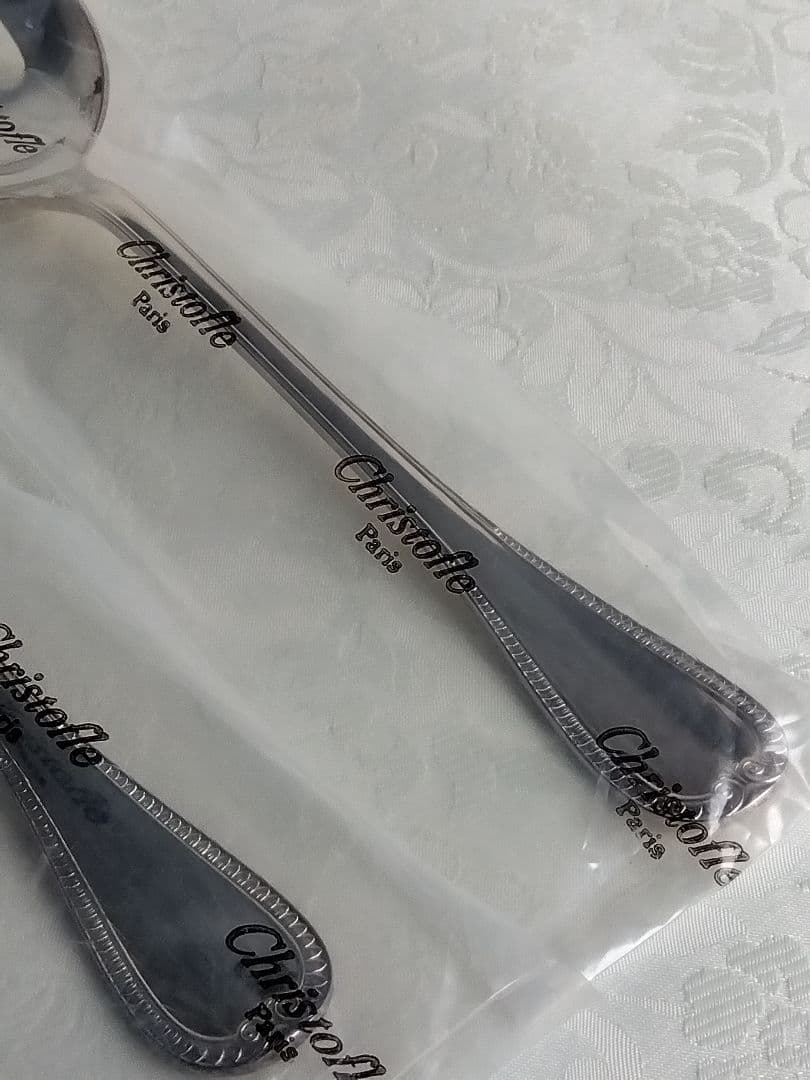 【未開封】クリストフル　マルメゾン　サラダサービングフォーク＆サービングスプーン