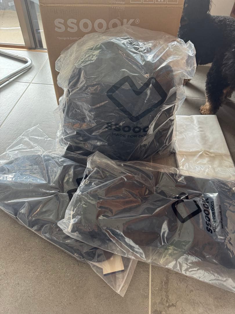 【新品】SSOOOKフロントバッグMサイズ　マットレス&ブランケットセット