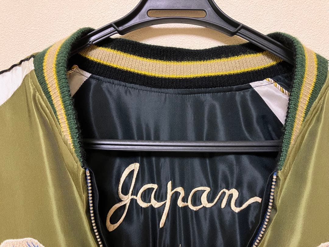 東洋スカジャン　ROARING TIGER×JAPAN MAP 店舗限定モデル