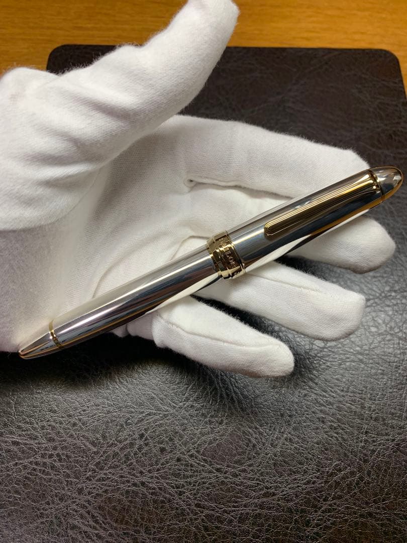 Sailor セーラー 万年筆 21K金ペン先 純銀軸 プロフィット21