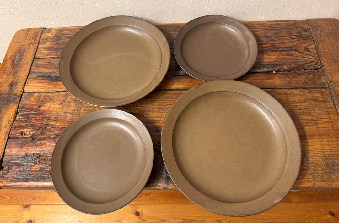 イイホシユミコ ジャーナルスタンダード 別注 プレート大中4枚セット