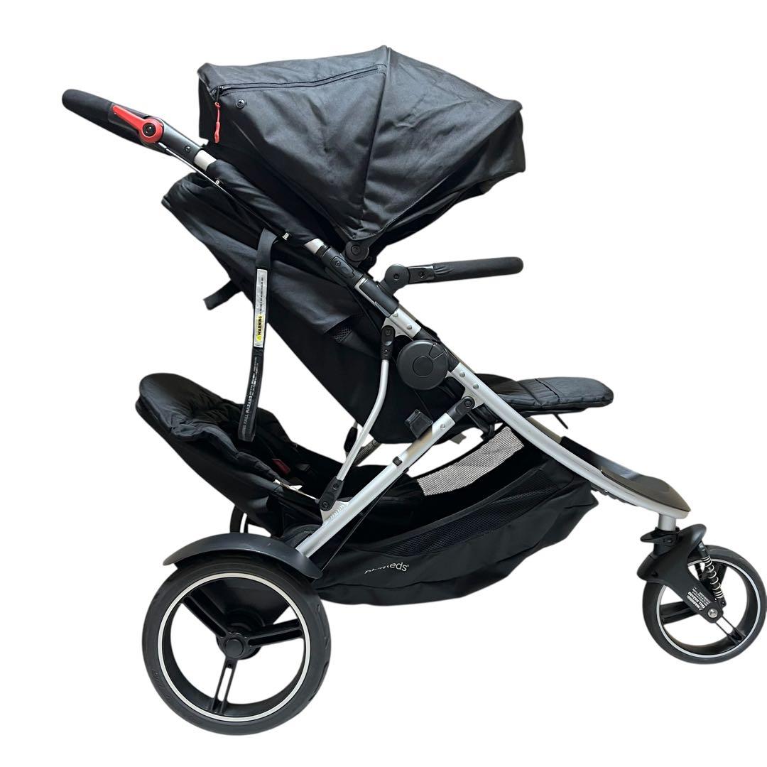 phil & teds フィルアンドテッズ ベビーカー 2人乗りモデル　3輪