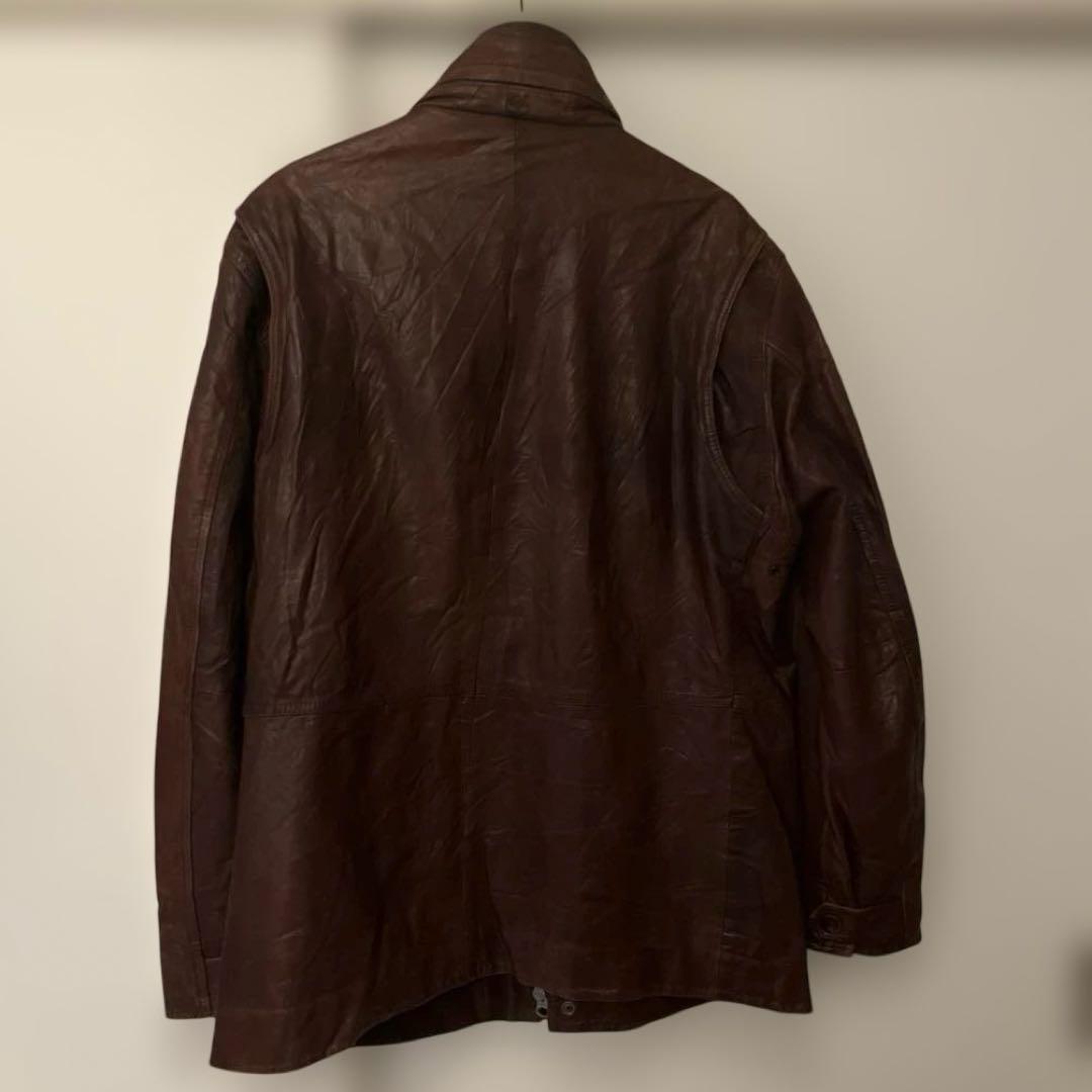 [良風合い]Vintgage M-65 レザージャケット　90s