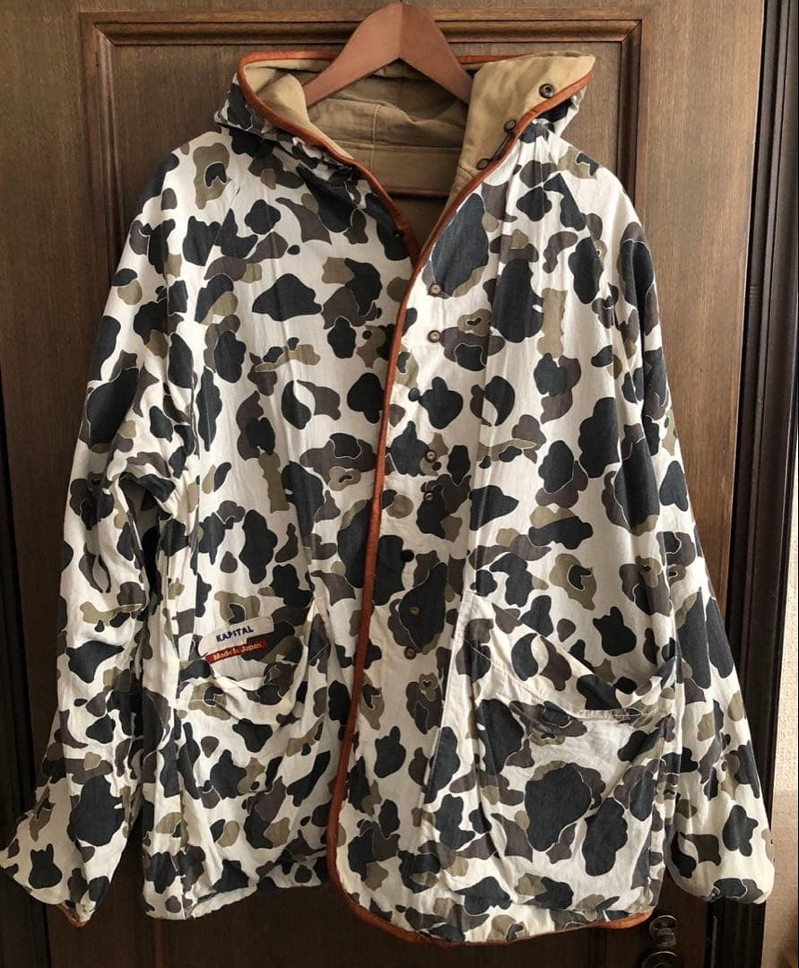 KAPITAL リバーシブル　マウンテンパーカー
