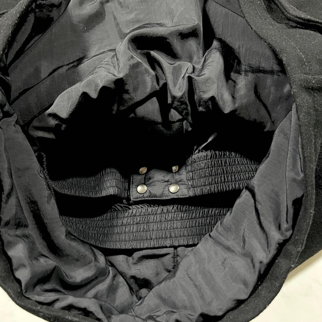 希少 PRADA アノラックパーカー ウール 50 XL archive 黒