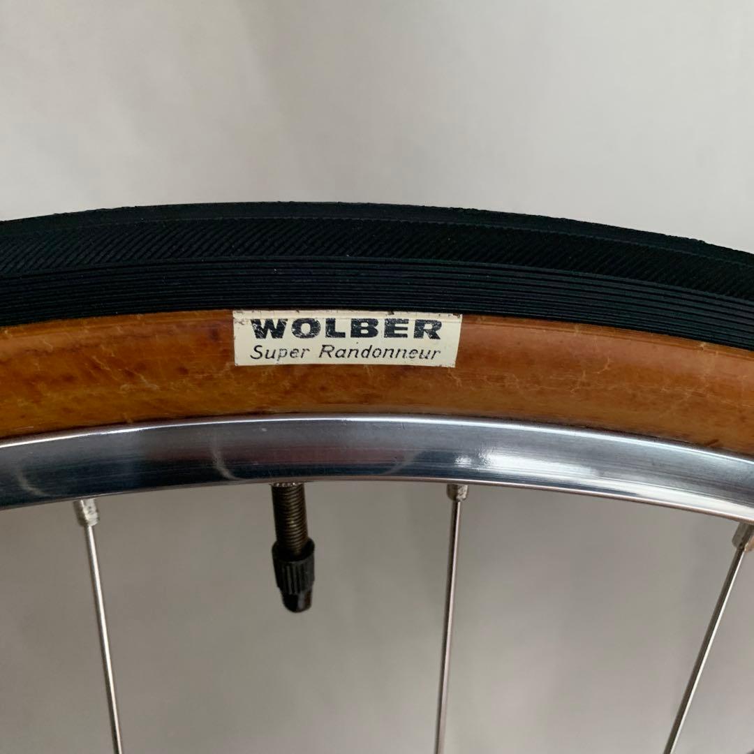 カンパニョーロレコードハブ+スーパーチャンピオン650Bリム　完組ホイール美品