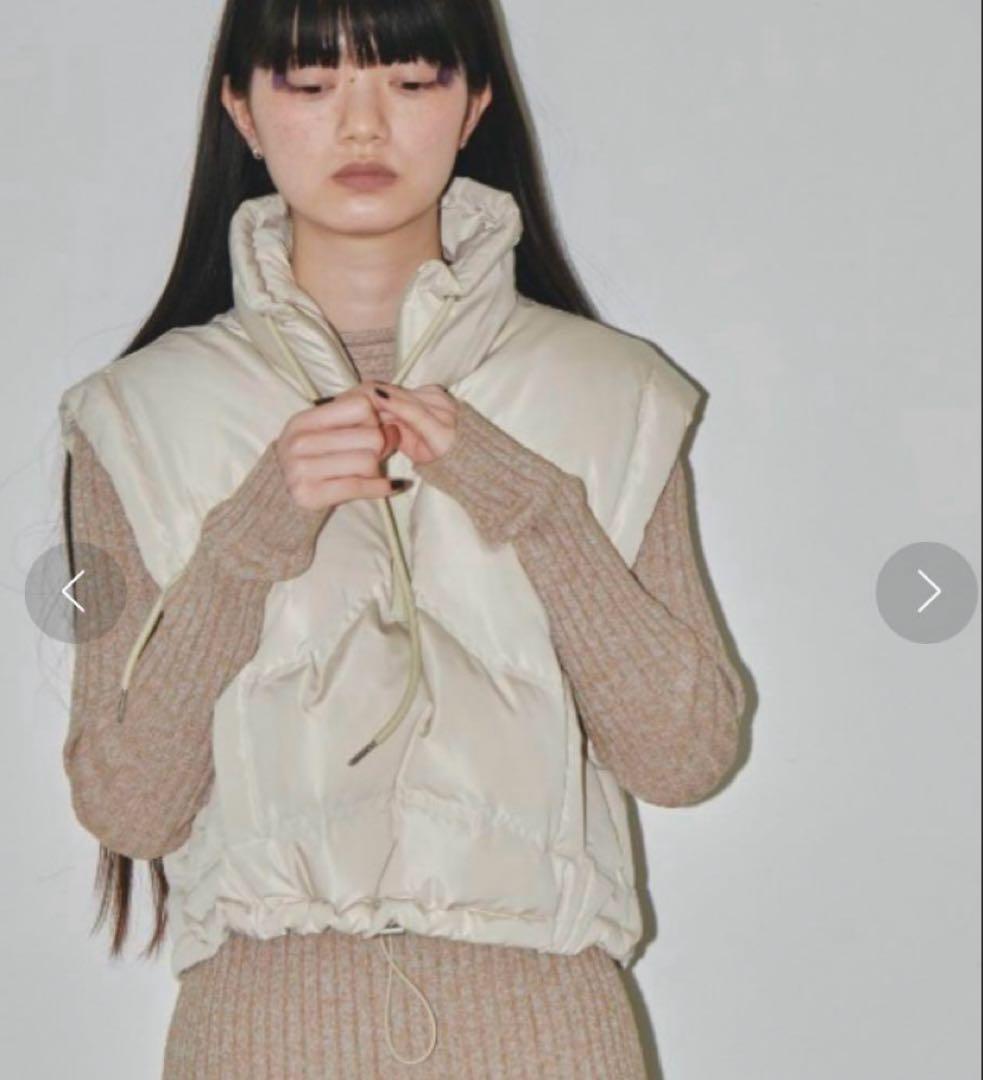 TODAYFUL キルティングコンパクトベスト