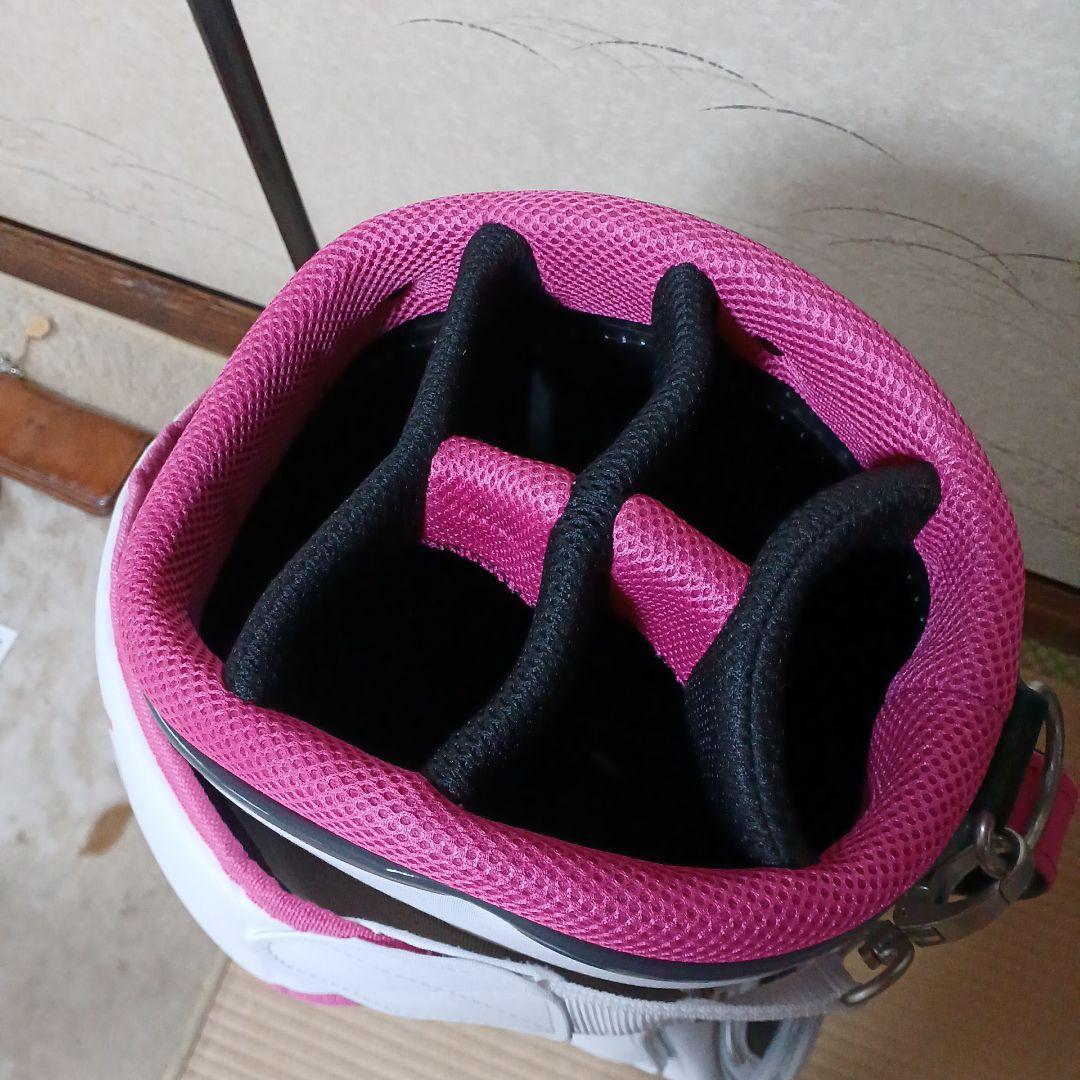 Callaway Solaire ゴルフバッグ ホワイト/ピンク