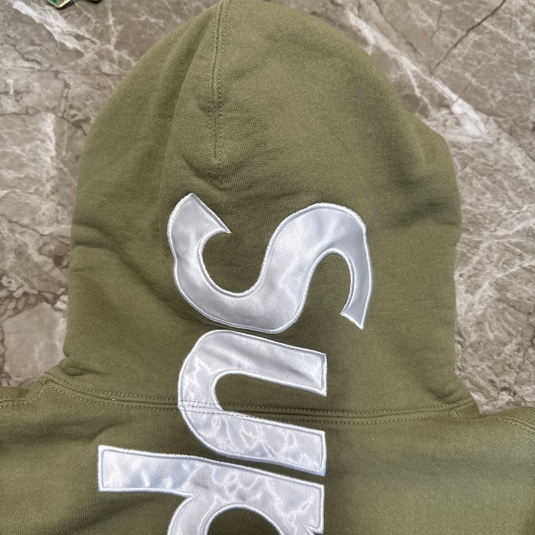 Supreme オリーブ パーカー