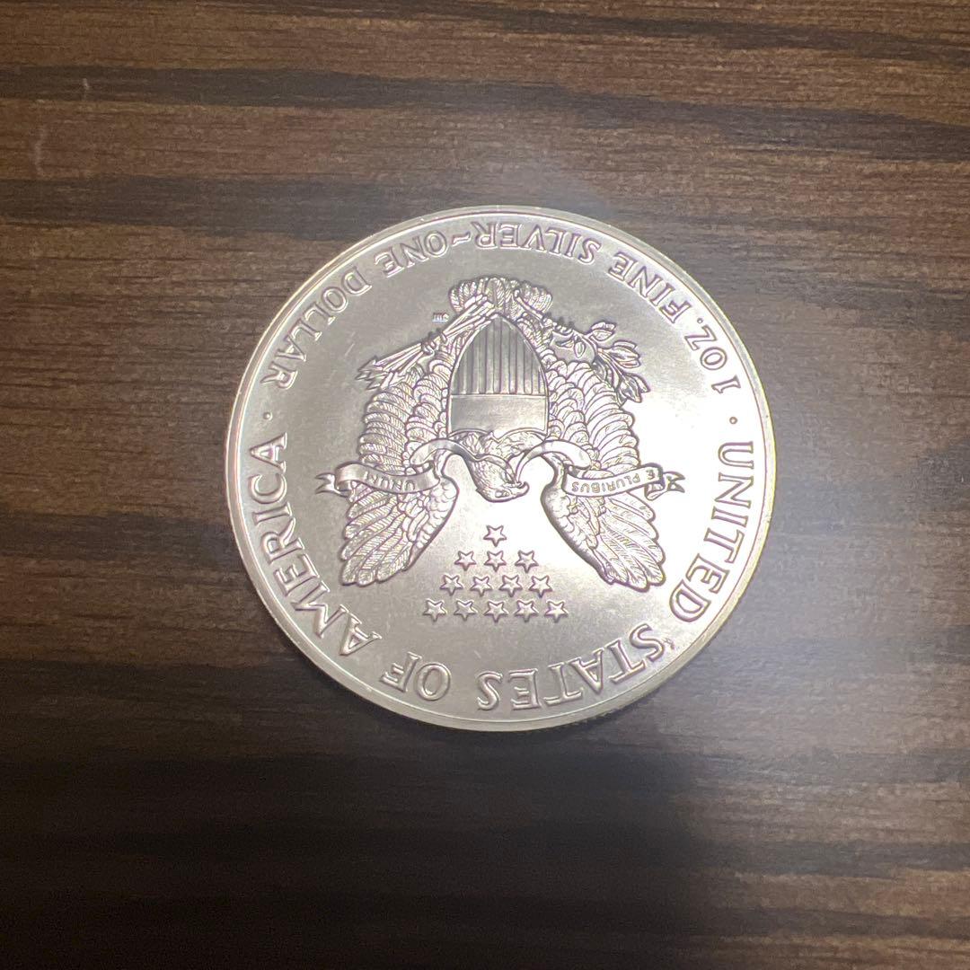 春*番様 【銀貨】アメリカンイーグル 銀貨 1991年ケース付き