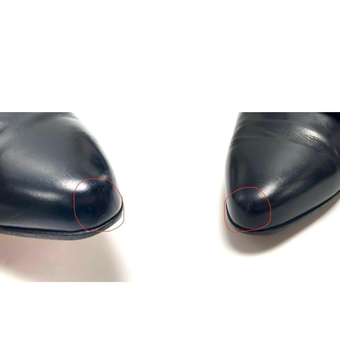 Ferragamo ヴァラリボン カーフレザー ポインテッドトゥ パンプス