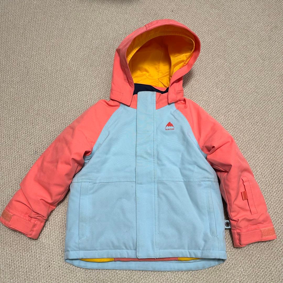 Burton バートン　キッズスノーボードウェア　トドラー　4T ゴーグル付き