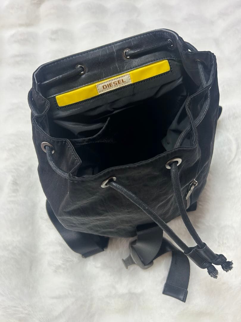 【新品未使用】DIESEL リュック ナイロン ブラック バックパック