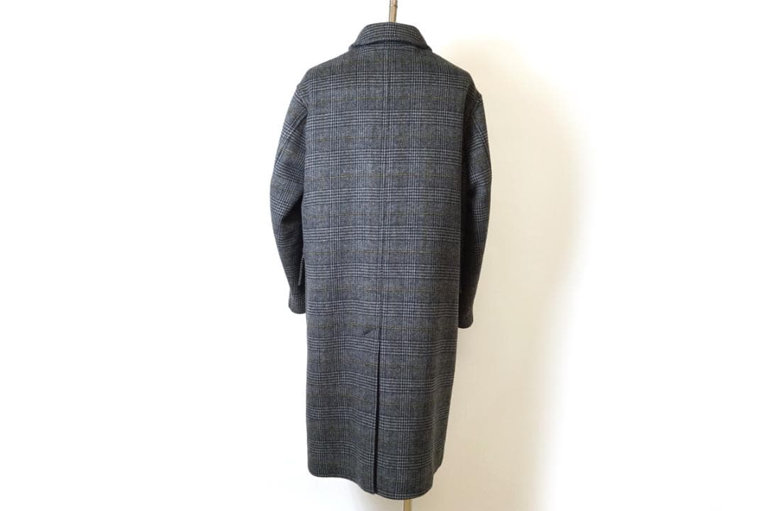 別注ペンドルトン ウール ステンカラーコート グレンチェック M
