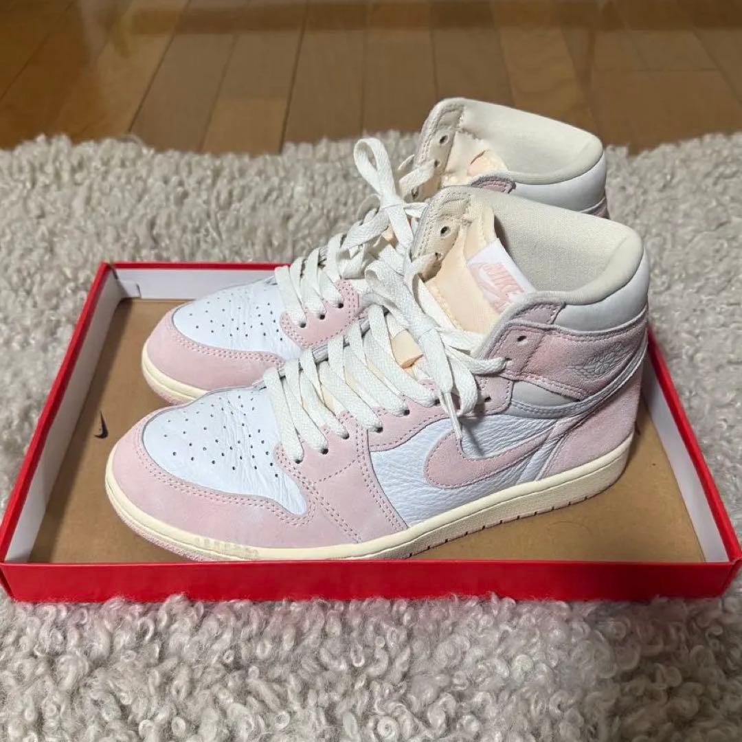 Nike Air Jordan 1 Retro High OG ピンク/ホワイト
