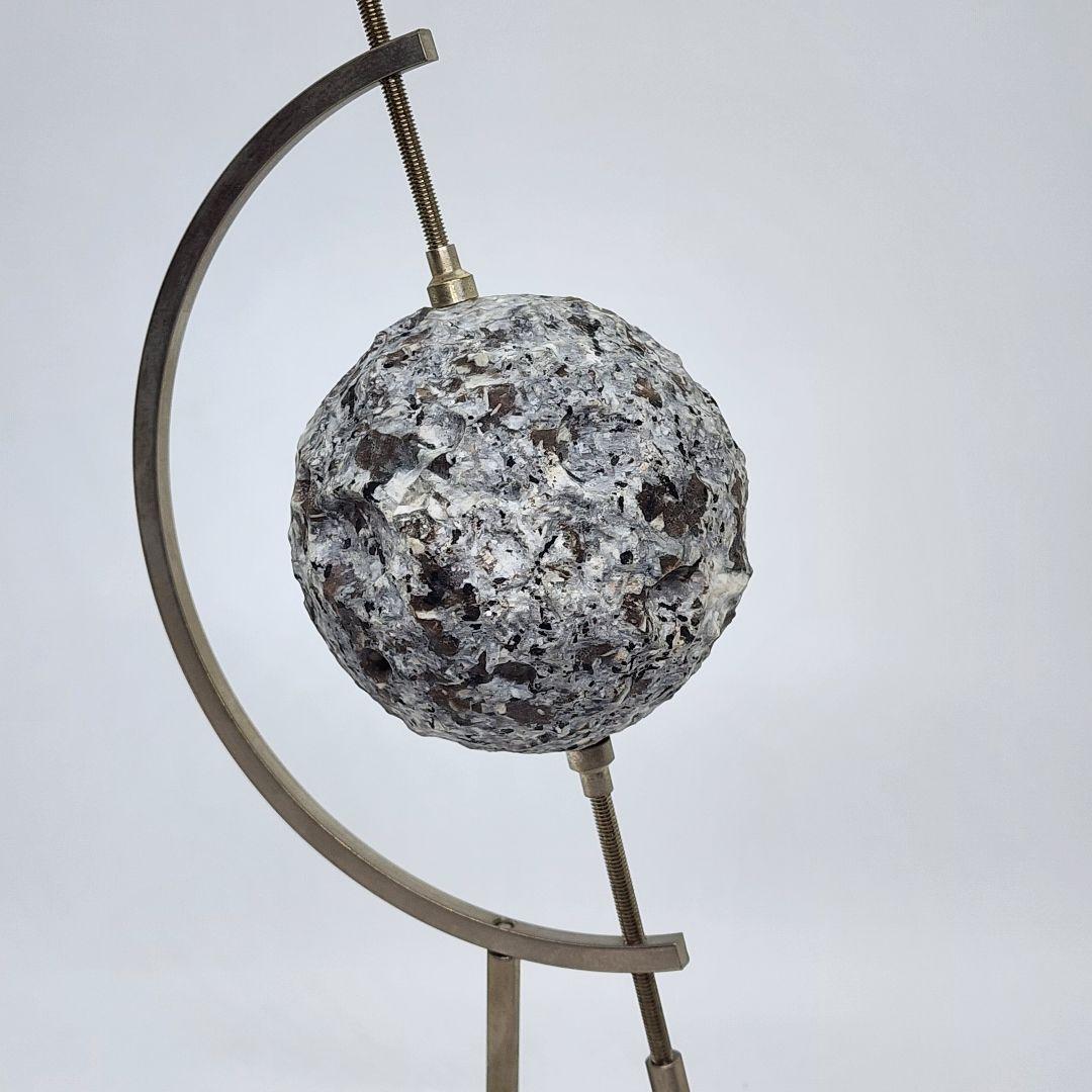 【月】ユーパーライトスフィア 台座付き