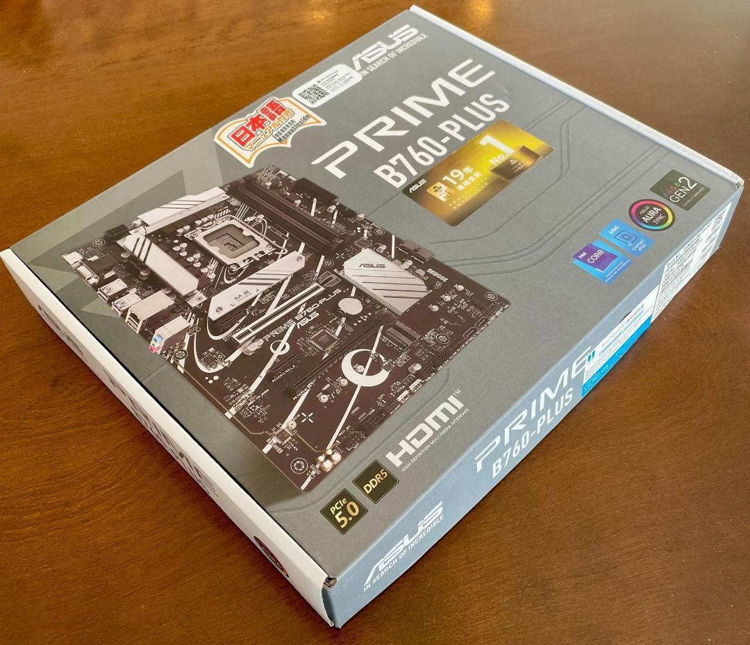 ASUS PRIME B760-PLUS マザボ LGA1700 DDR5対応