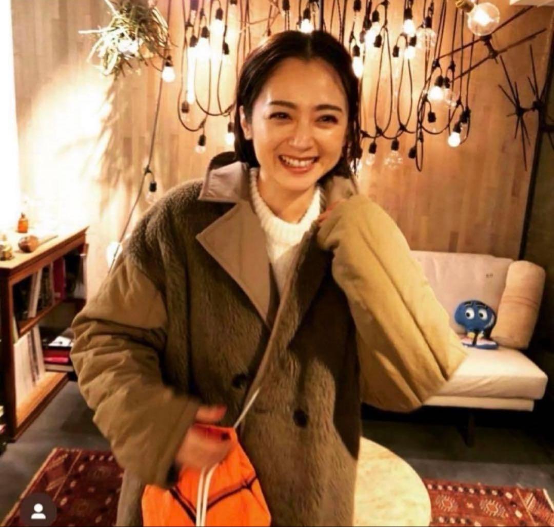 美品★CLANE クラネ　2WAYリバーシブル　ミリタリーロングボアコート1