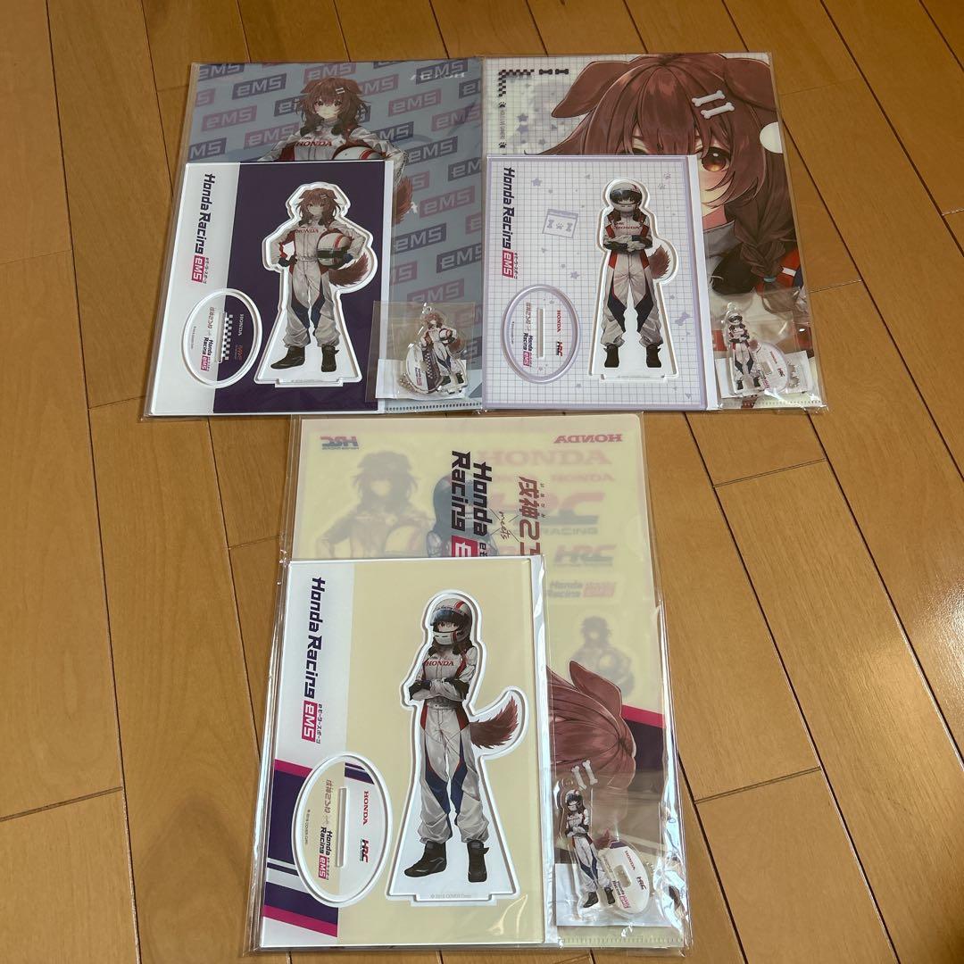 戌神ころね Honda Racing 　A B Cセット