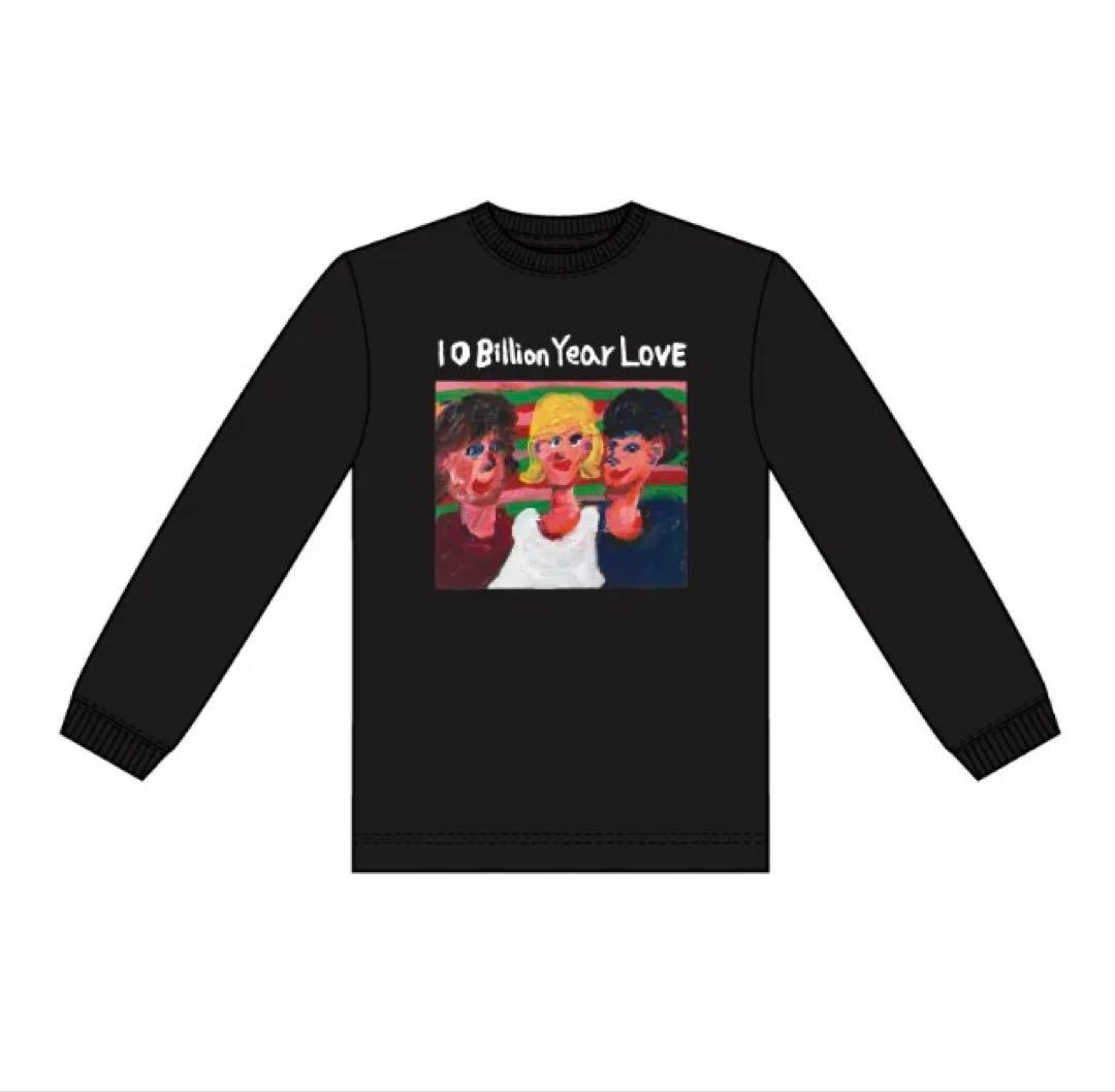 100億年LOVE Long T-Shirt Black Mサイズ