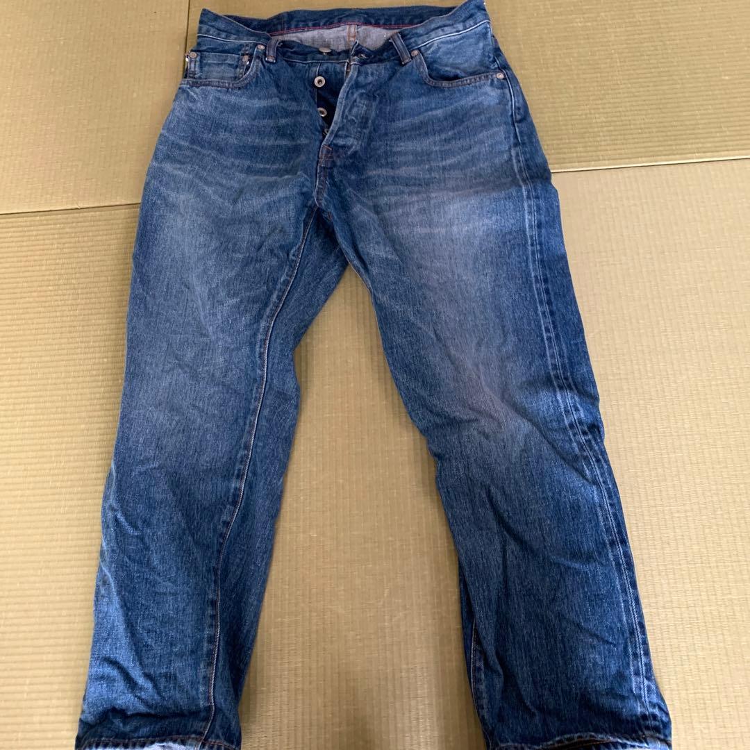 オーディナリーフィッツ　ルーズアンクルデニムパンツ