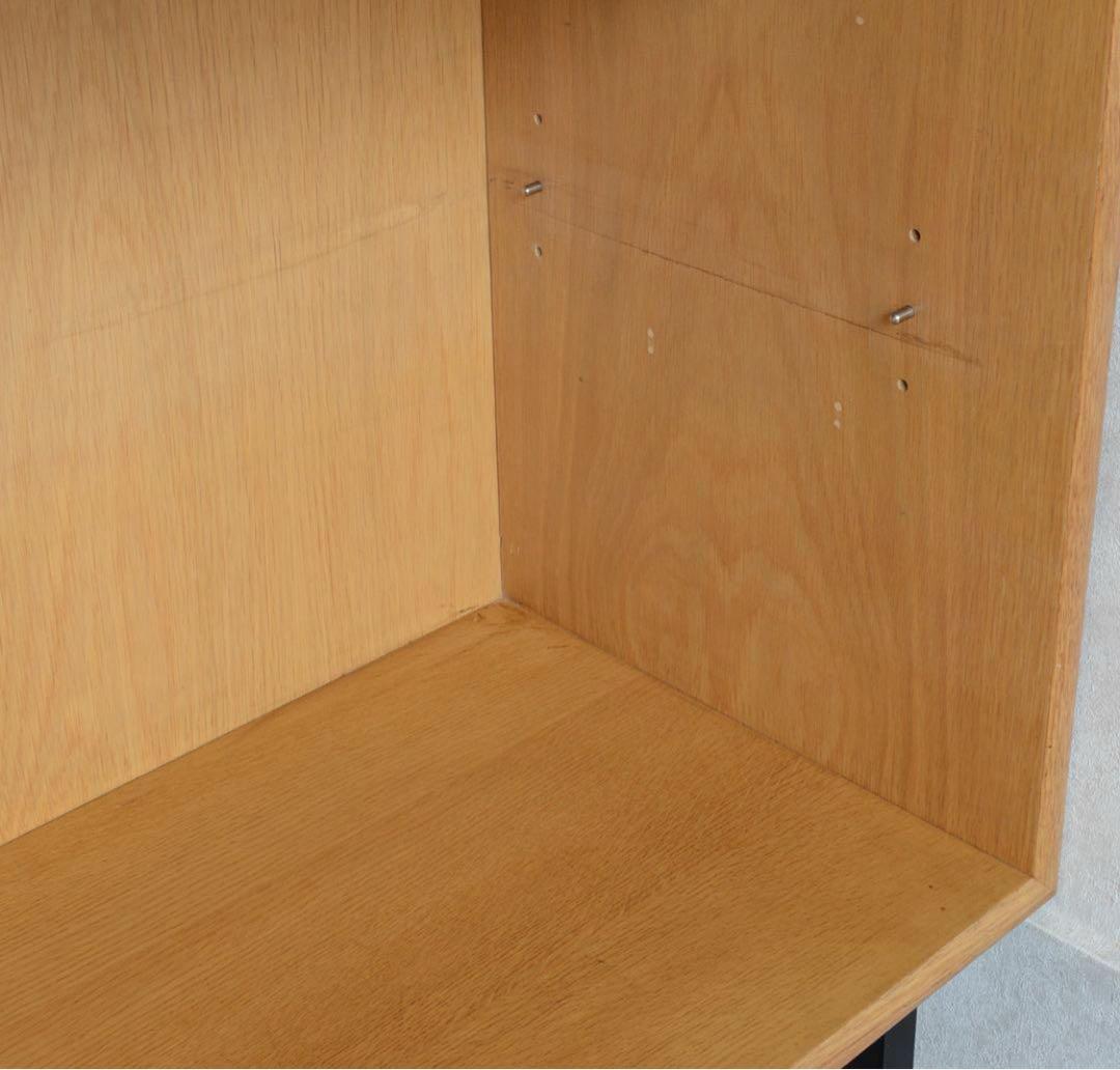 ドイツ 北欧ヴィンテージ オーク オープンシェルフ ブックシェルフ 飾り棚