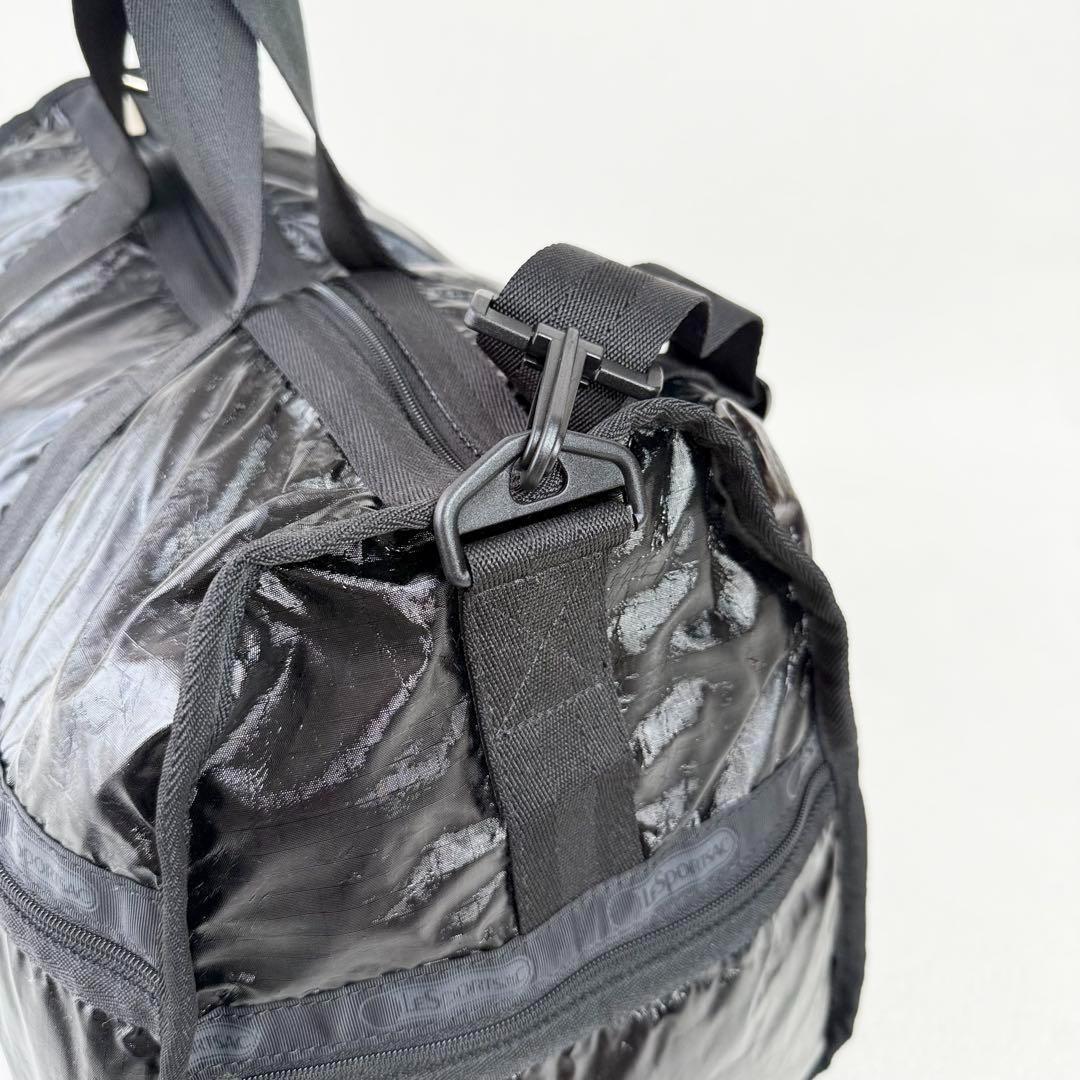 【美品】レスポートサック ボストンバッグ ラージ ウィークエンダー 2way 黒