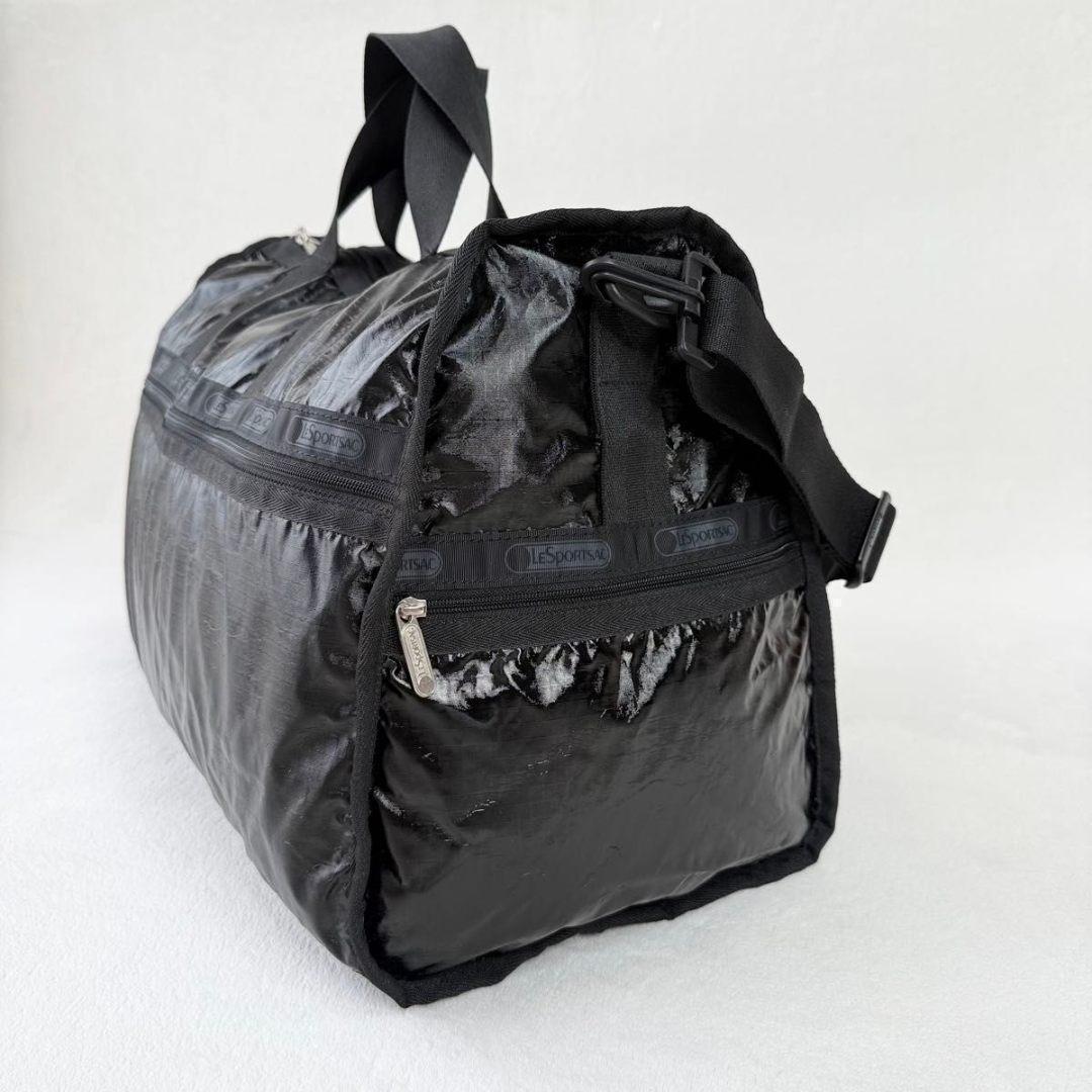 【美品】レスポートサック ボストンバッグ ラージ ウィークエンダー 2way 黒