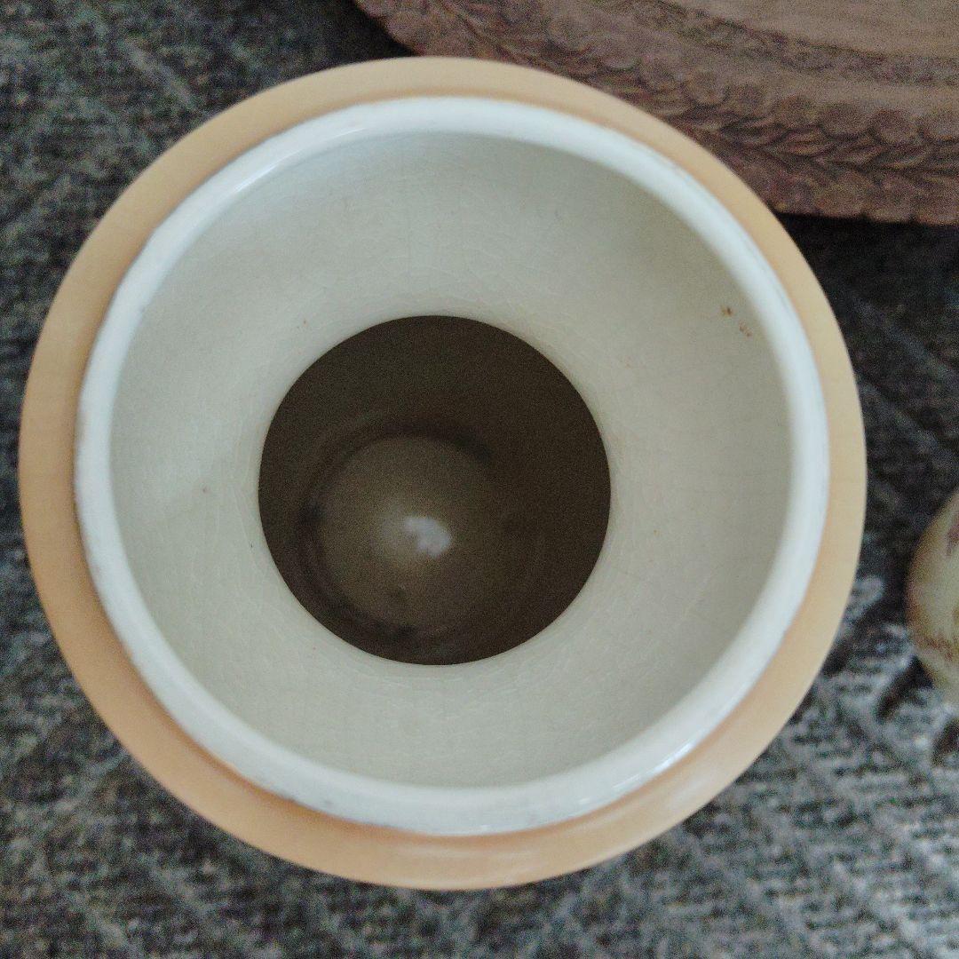 イギリス蚤の市　クラウンデ・ポン　 フラワーベース　2個セット