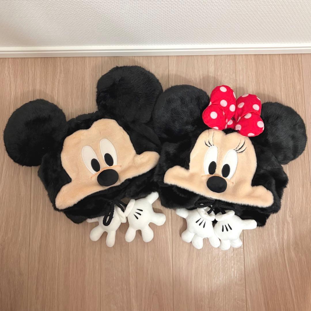 ディズニー　ミッキー　ミニー　ファンキャップ　新品　未使用　タグ付