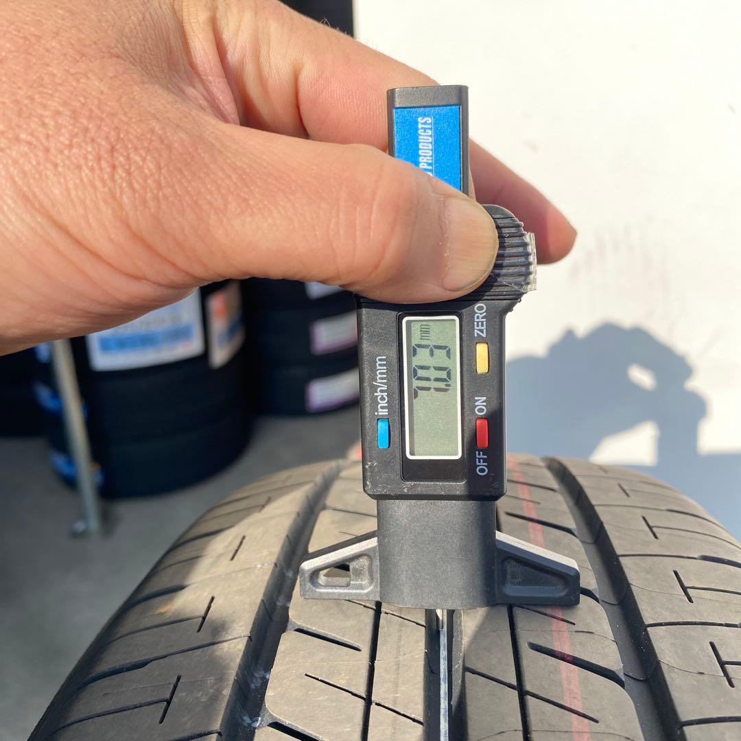 ◇中古バリ溝ブリヂストン205/60R16 2025年製4本90ヴォクシー