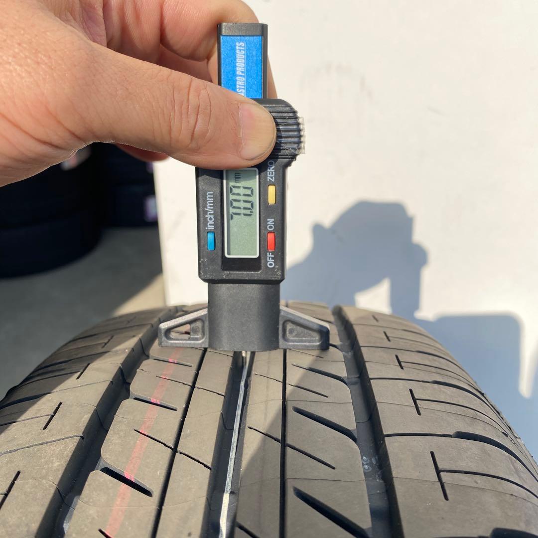 ◇中古バリ溝ブリヂストン205/60R16 2025年製4本90ヴォクシー