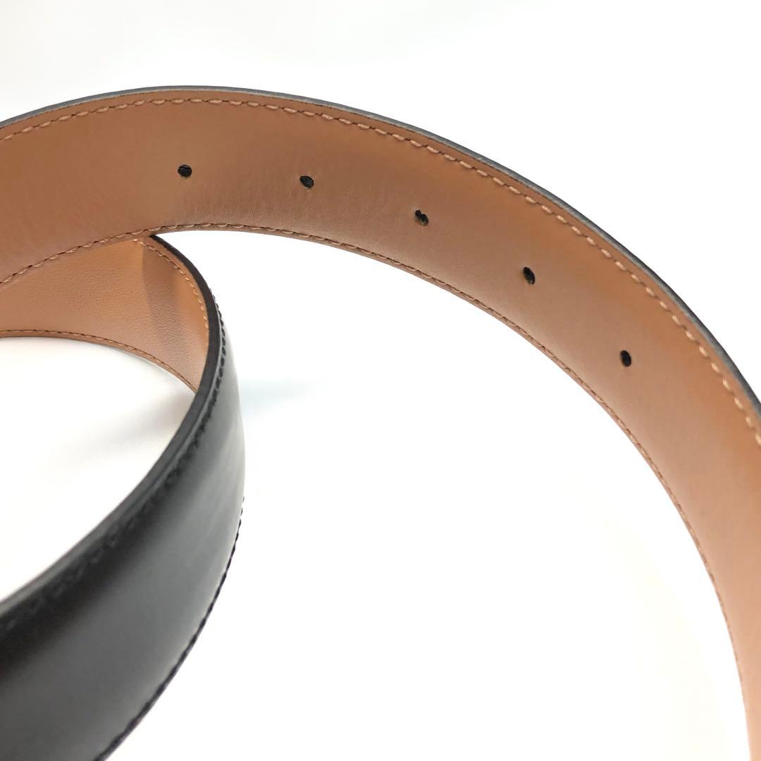 【現行品✨美品】　TOD'S トッズ ベルト ブラック　メンズ　表記95