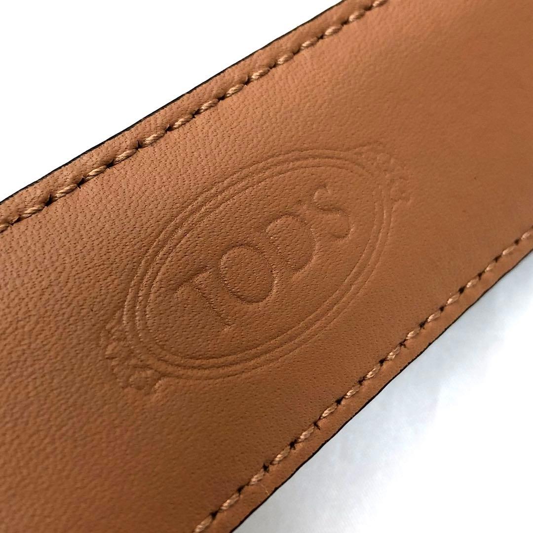 【現行品✨美品】　TOD'S トッズ ベルト ブラック　メンズ　表記95