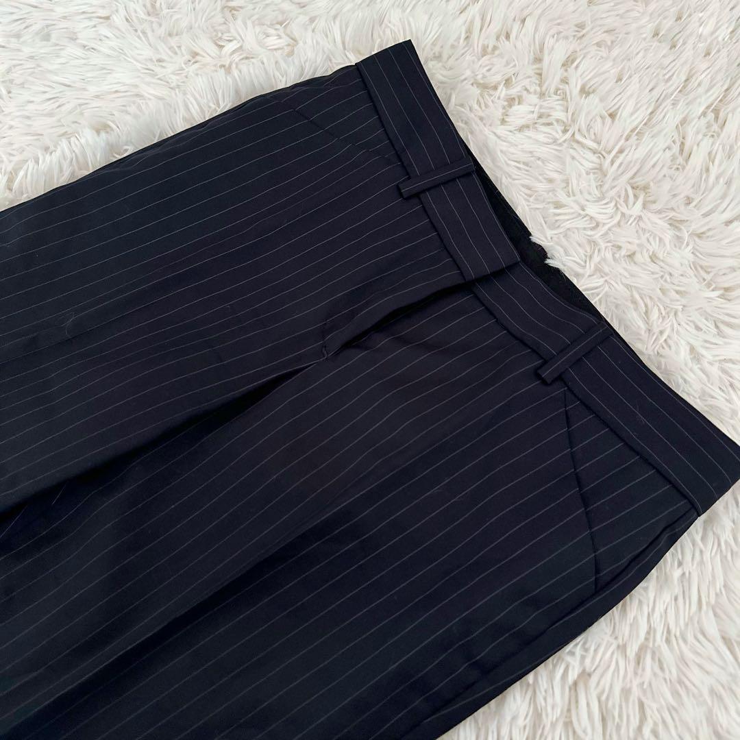 セオリー ノーカラージャケットパンツ セットアップ　LANAI 　ネイビー