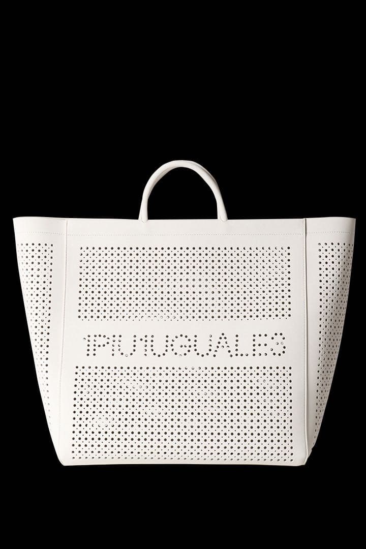 専用新品未使用1piu1uguale3 ウノピゥウノ パンチングトートバッグ