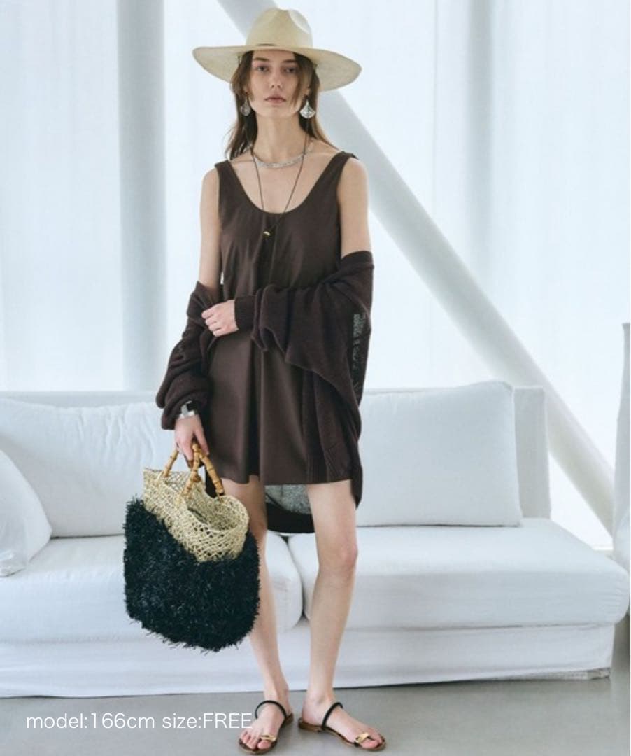 CHAOS 2025年新作カラー サントリーニスイムオールインワン モカ