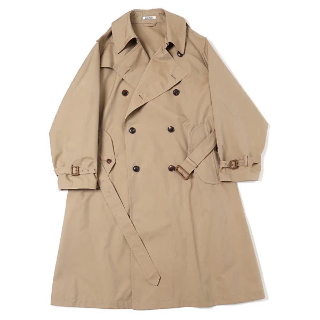 ジャケット・アウター AURALEE BIG TRENCH COAT 19ss Size4