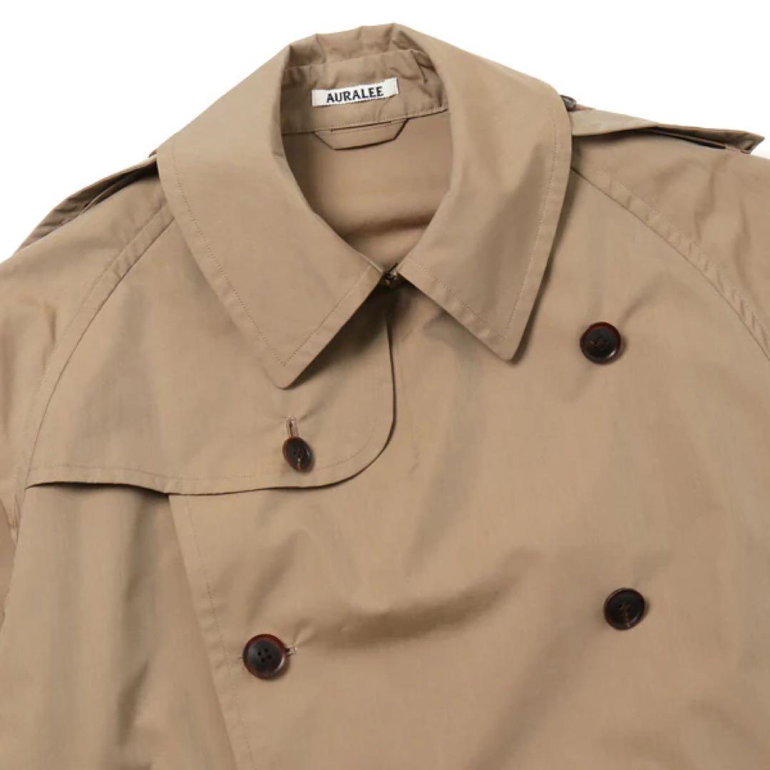 ジャケット・アウター AURALEE BIG TRENCH COAT 19ss Size4