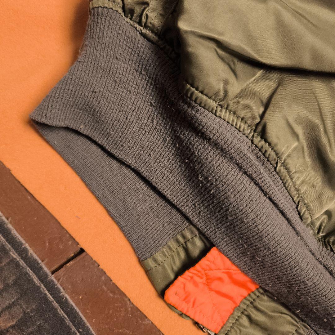 ALPHA MA-1 アメリカ製 IDEALジップ