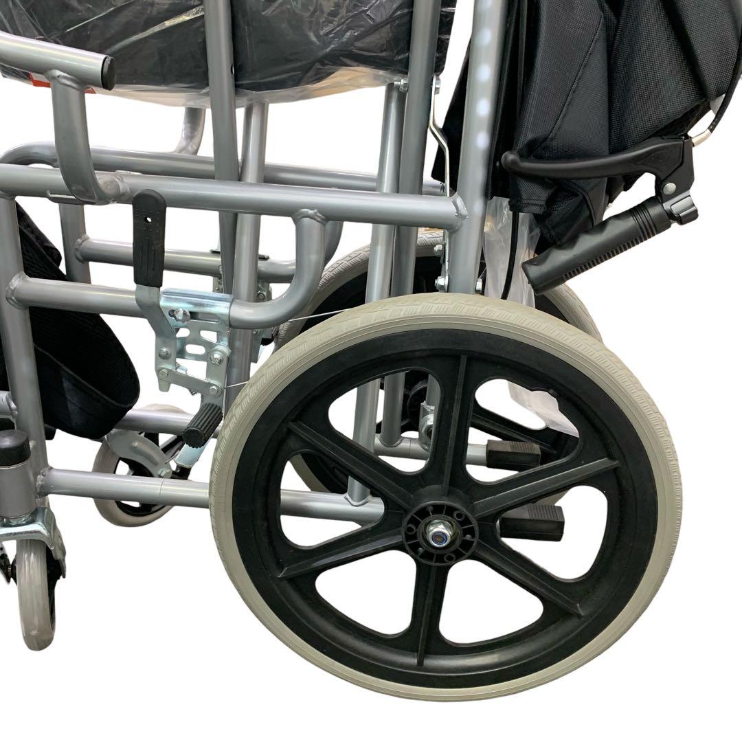 【説明書なし・未使用】MobiQuip 介助型 車椅子 折りたたみ 車いす ③