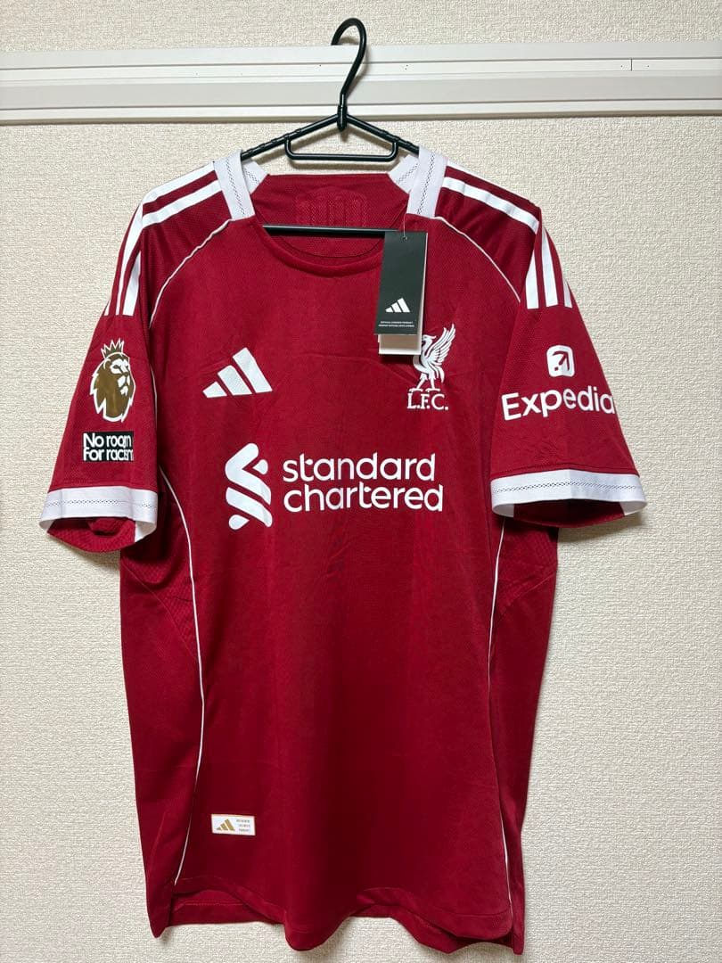 【新品タグ付き】 25/26 イサク リヴァプール ホーム 2XL