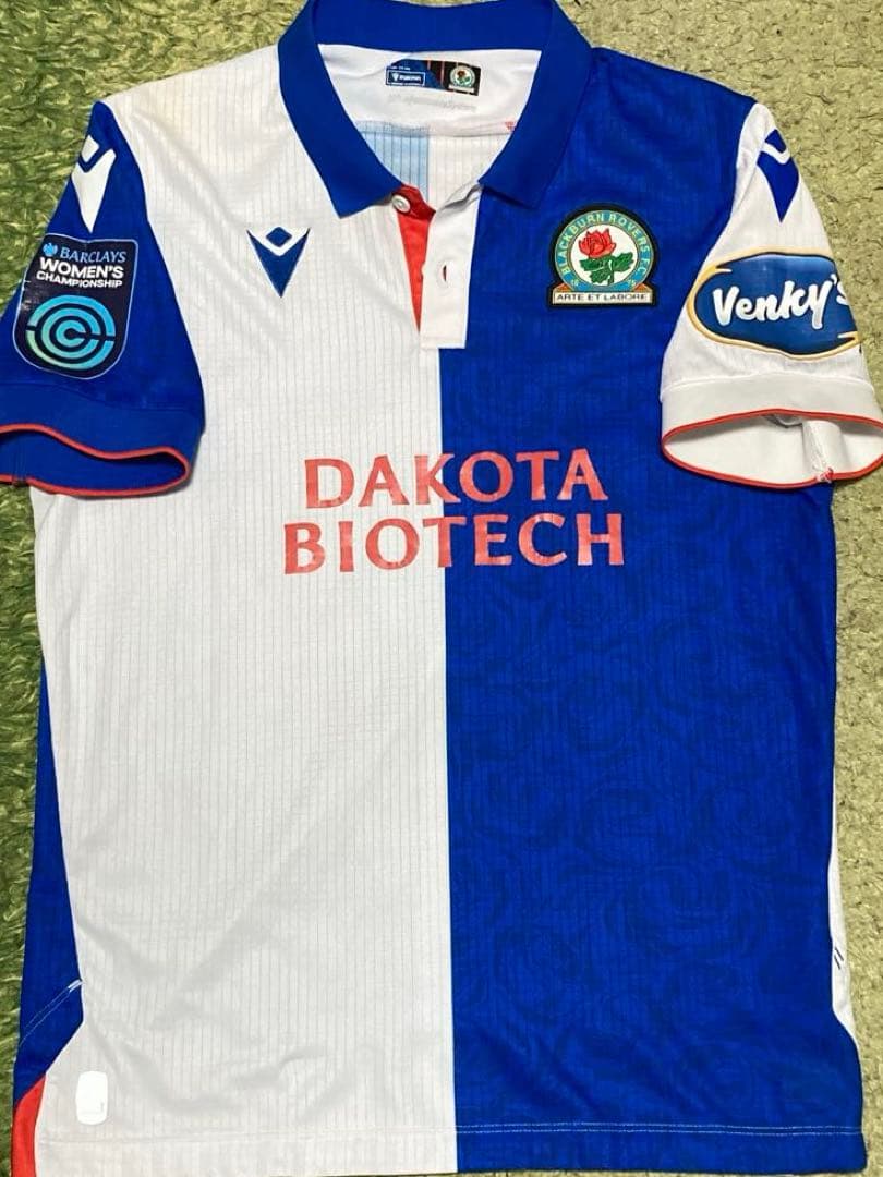 サッカーユニフォーム Black Burn Rovers W