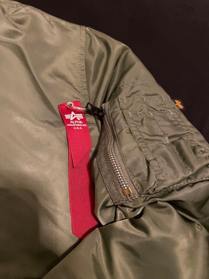 MA-1 リバーシブル　カーキ