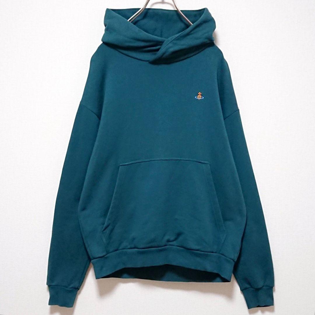 希少 ヴィヴィアン ウエストウッド オーブ 刺繍 ロゴ プルオーバー パーカー