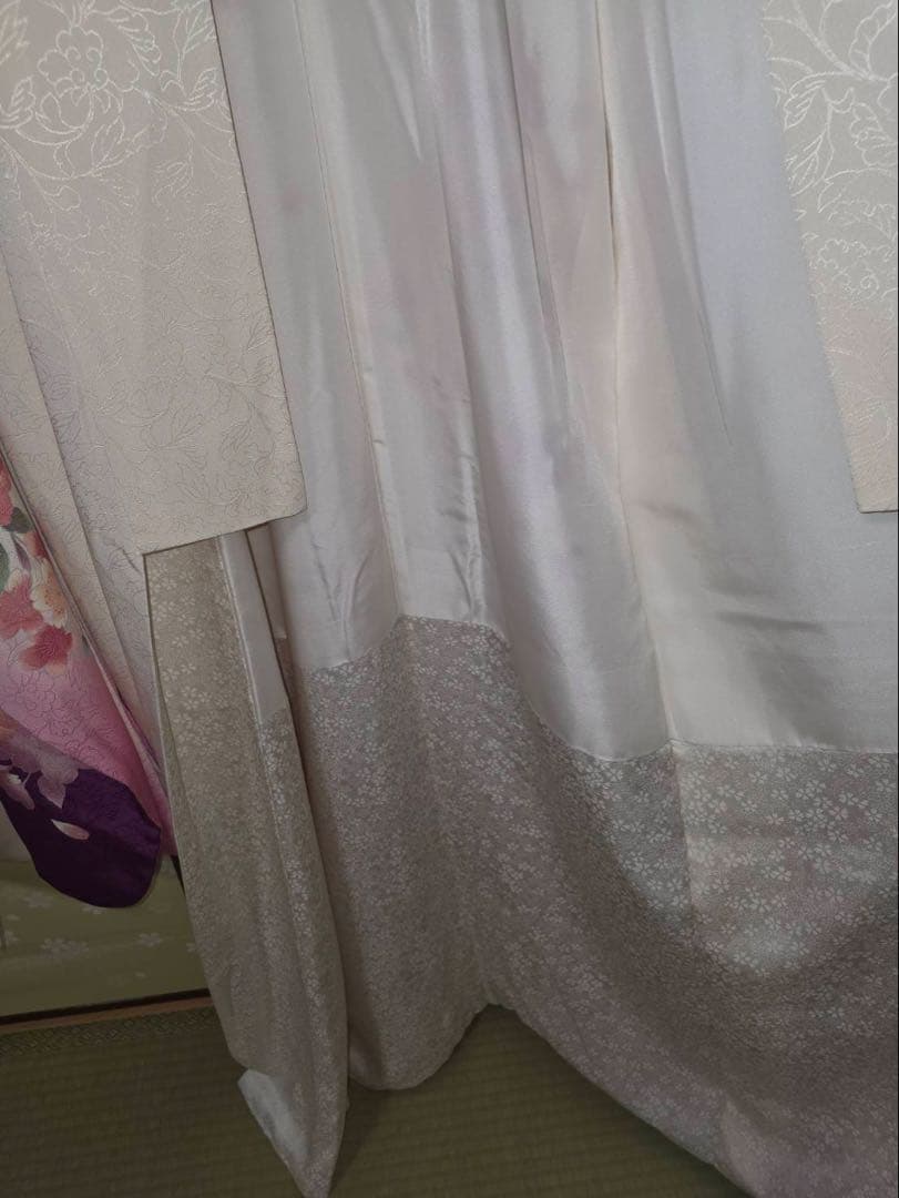 振袖・長襦袢・袴の３点セット　大学生　卒業式　成人式　正絹トールサイズぽっちゃり