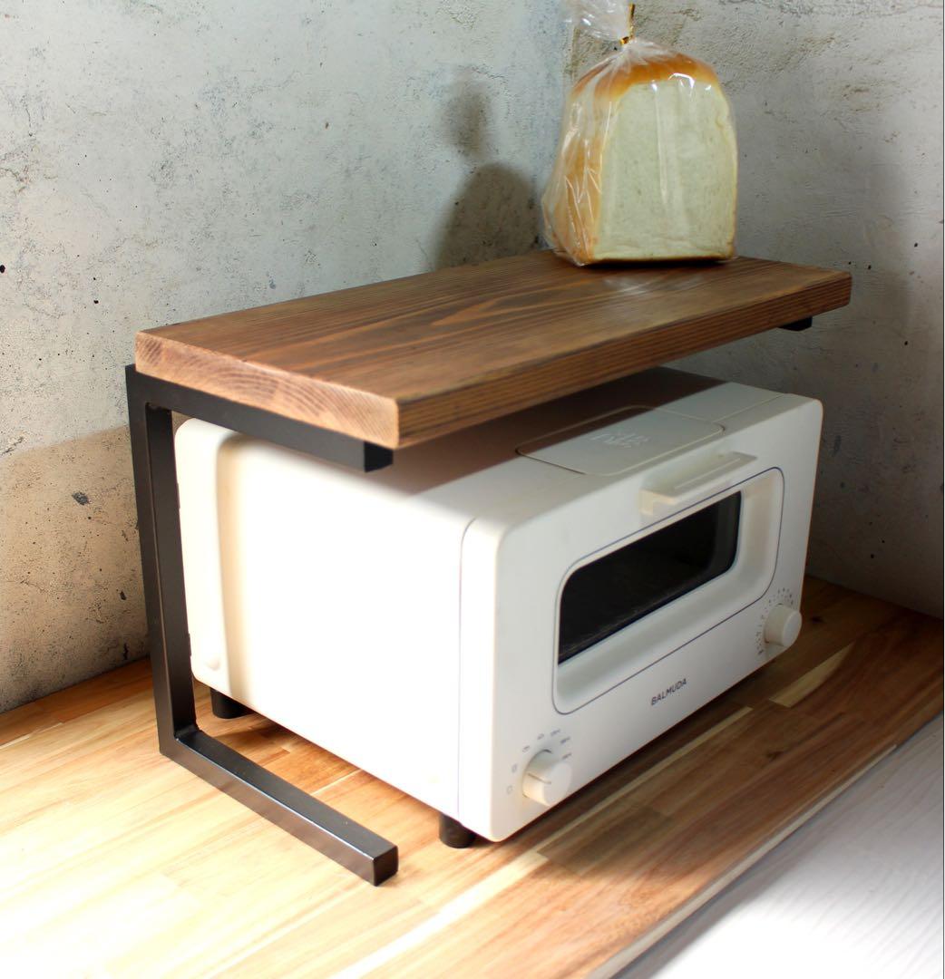 スヌーピース！アイアントースターラック、レンジ台